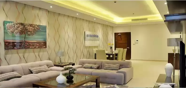 Residential Ready Property 2 Bedrooms F/F Apartment  for rent in Al Sadd , Doha #11652 - 1  image 